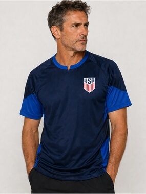 USA Soccer Blue Training Jersey Men’s Size XL